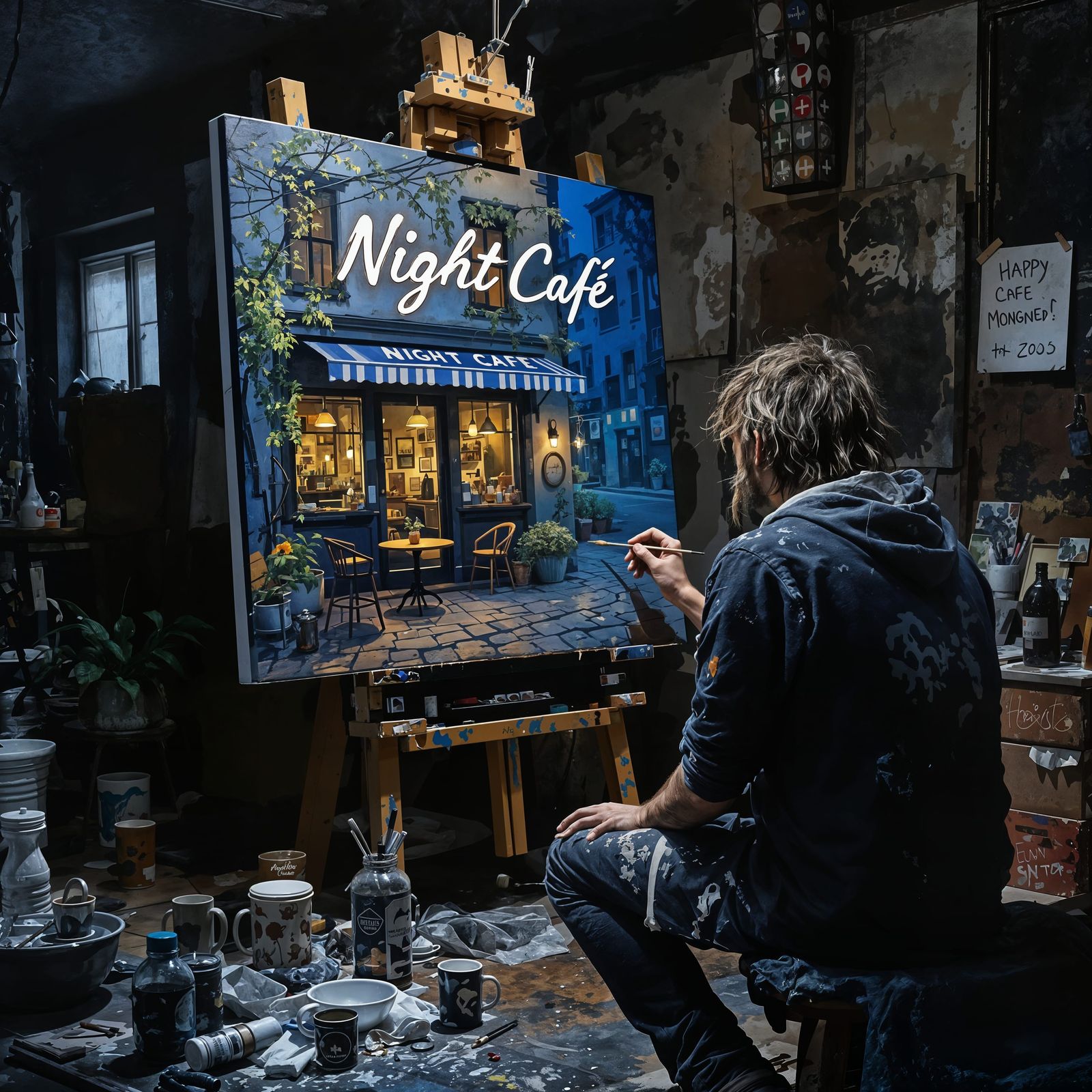 The Painted Escape  by @Artificial Artistry