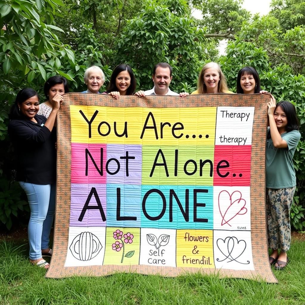 You are not alone  by @Nunki