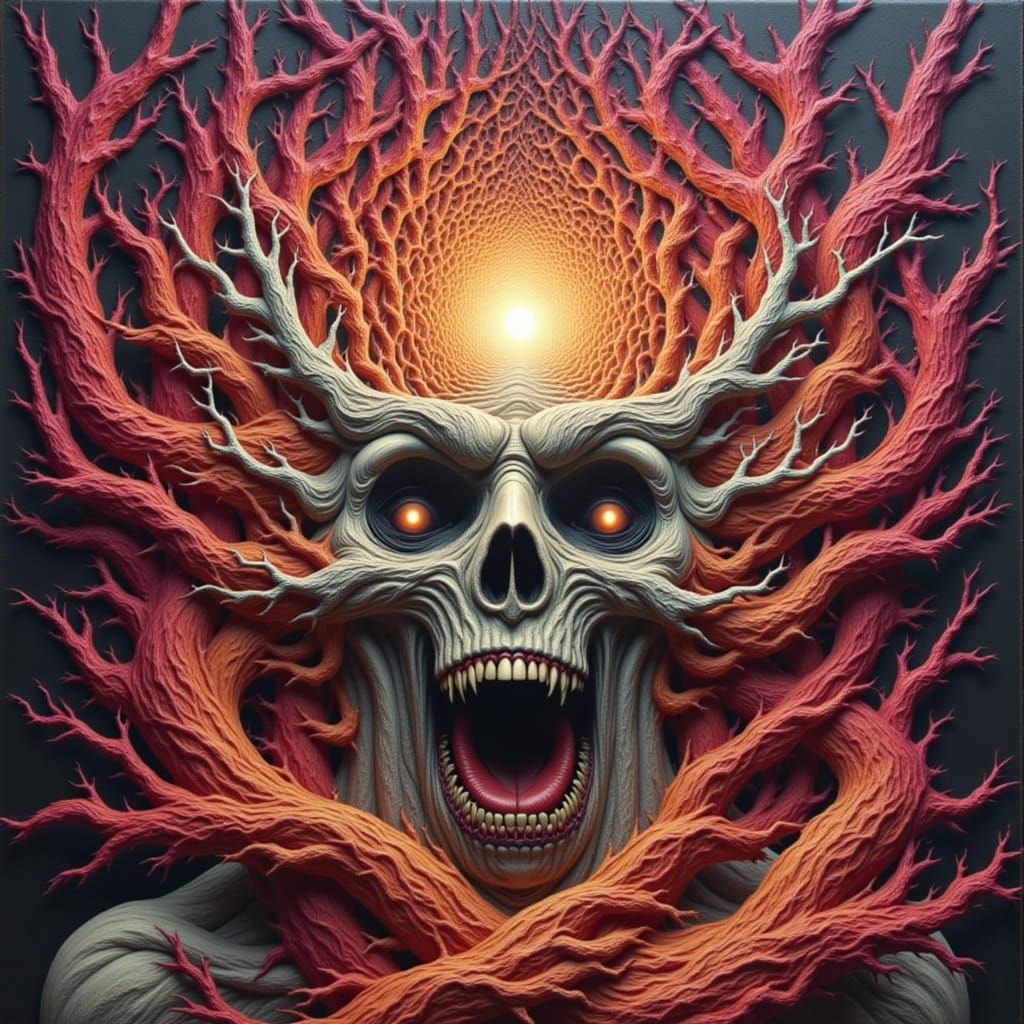 <lora:Unprecedented:1.0>strange weird  hell