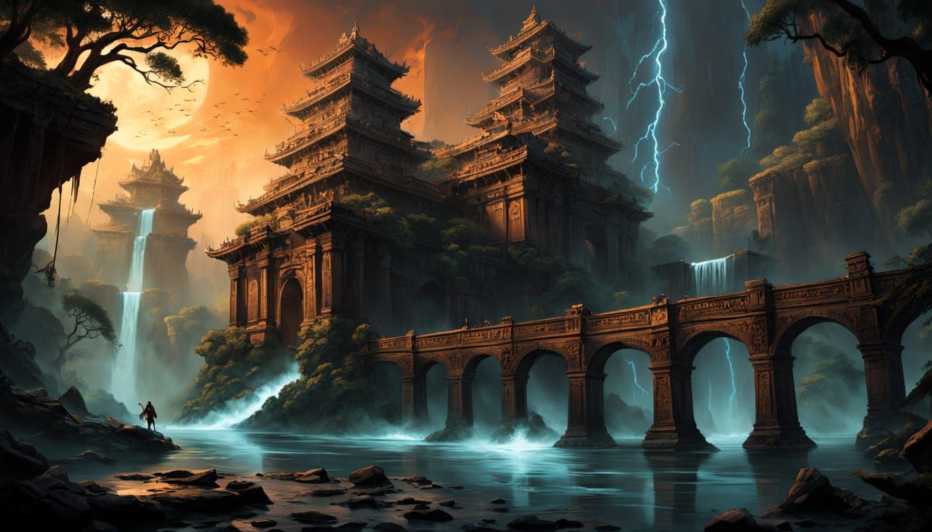 An explorer.  by @ShadowPulse