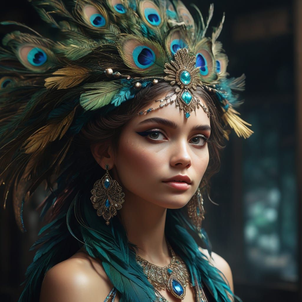 Crown of feathers  by @Accidentalrage