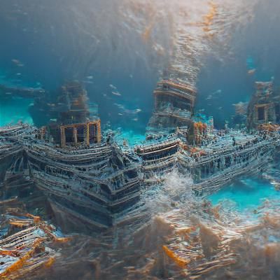 sinking atlantis