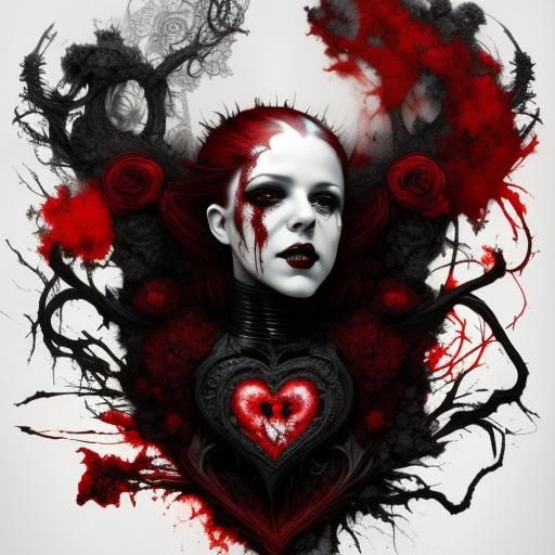 Rococo-Horrorcore LoRA SD8v Example 