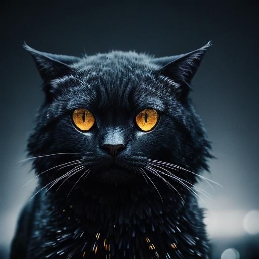 The night has a thousand eyes, sharp focus