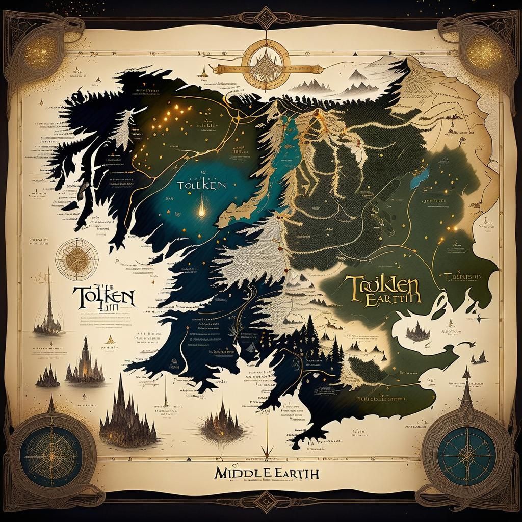 Middle-Earth  by @Kitty Blacksmith