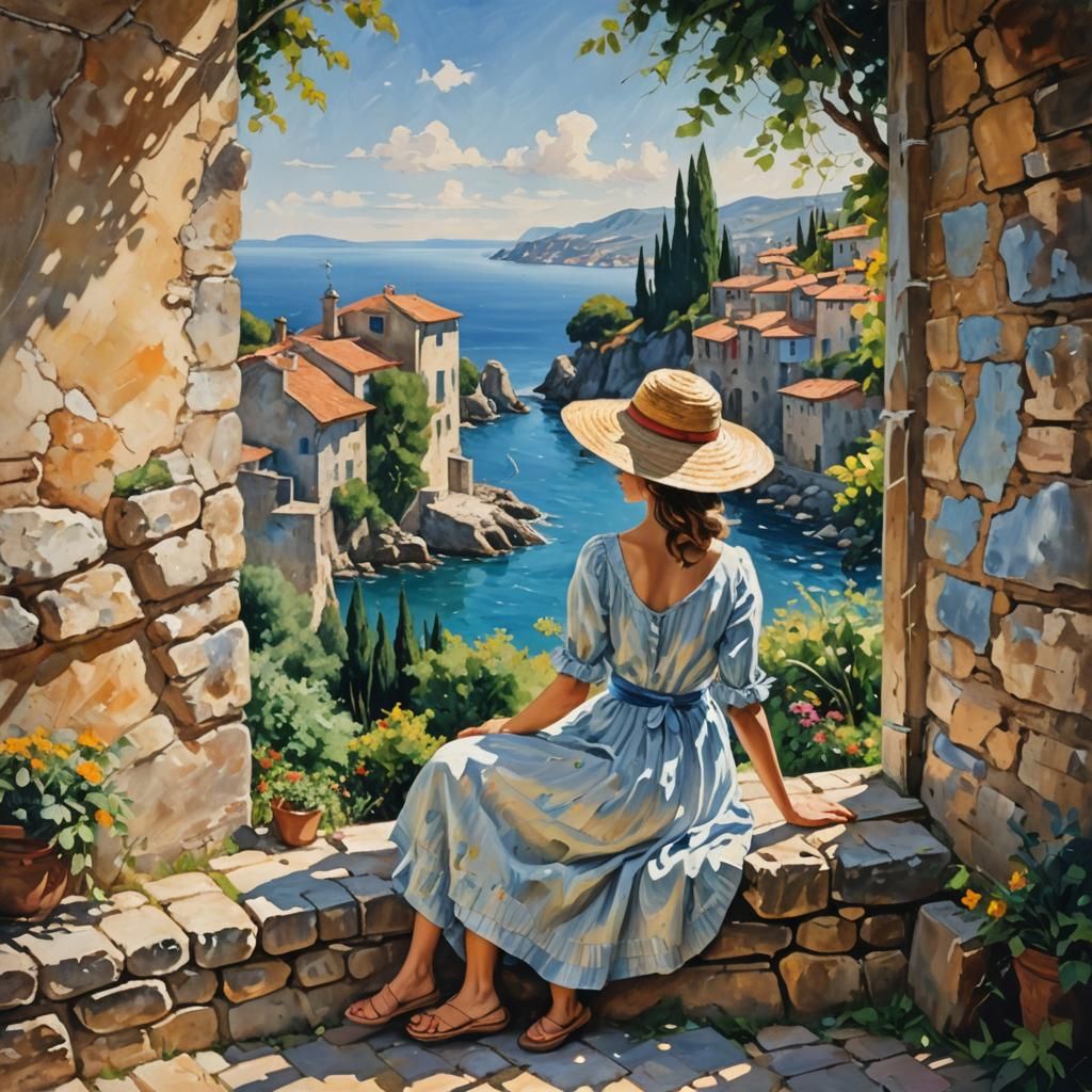 Impressionist painting