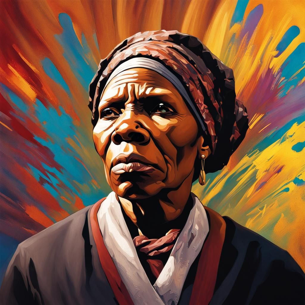 Harriet Tubman - AI Generated Artwork - NightCafe Creator