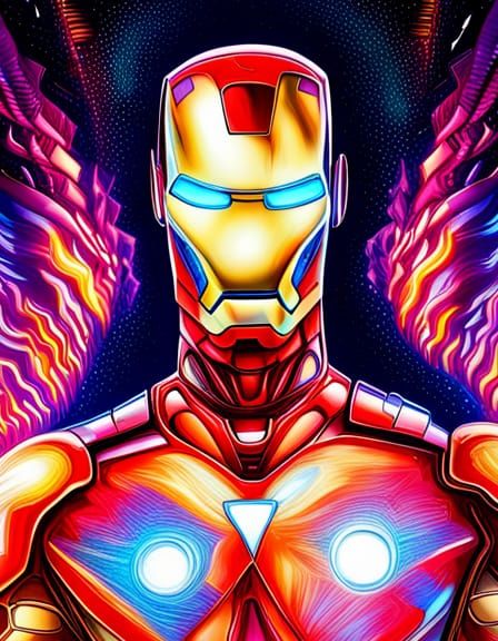 Iron Man - AI Generated Artwork - NightCafe Creator