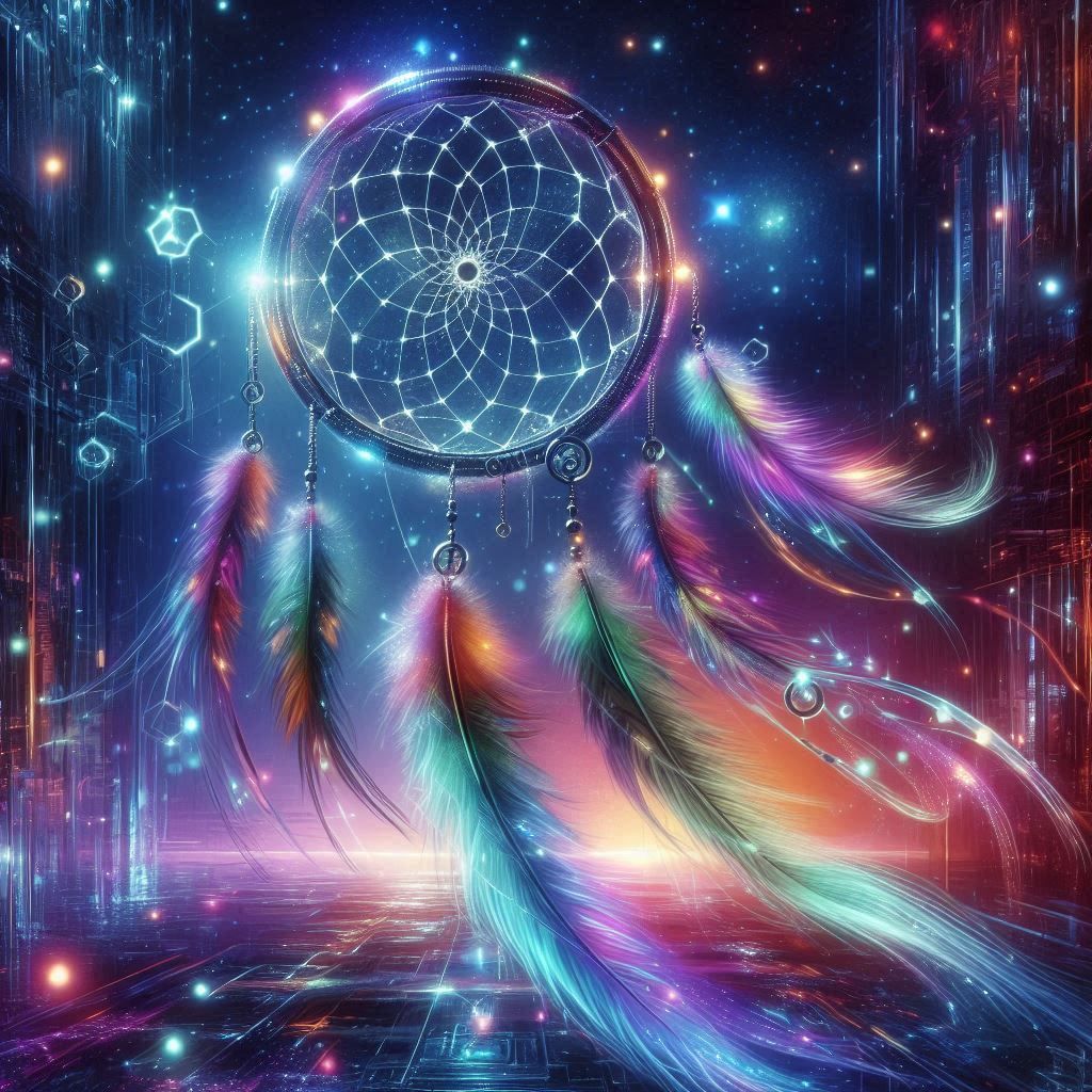 Dream catcher - futuristic