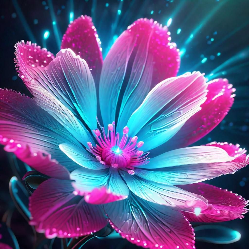 Flower - AI Generated Artwork - NightCafe Creator