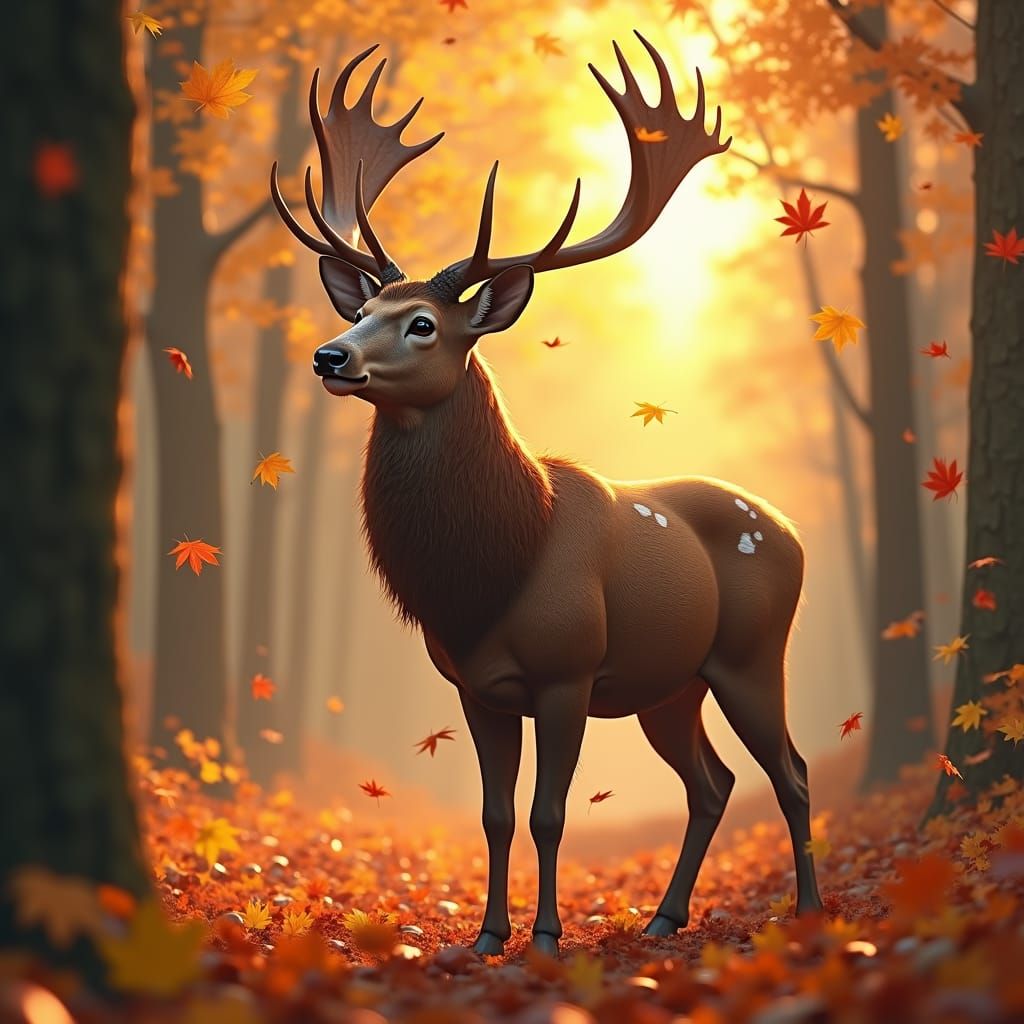 Autumn Stag 1
