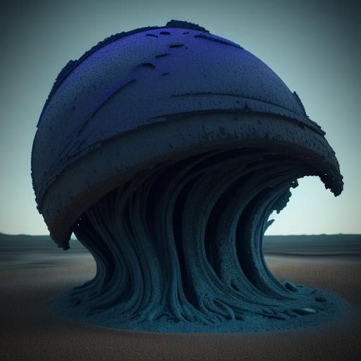 Sci-Fi Earthworms Flourishing in Toxic Wasteland