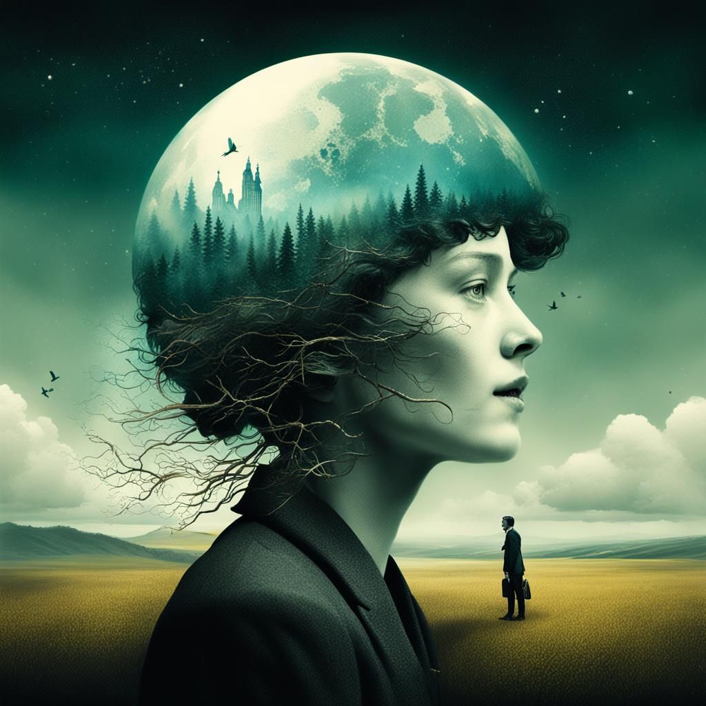 Nature taking root  by @MoonWolf