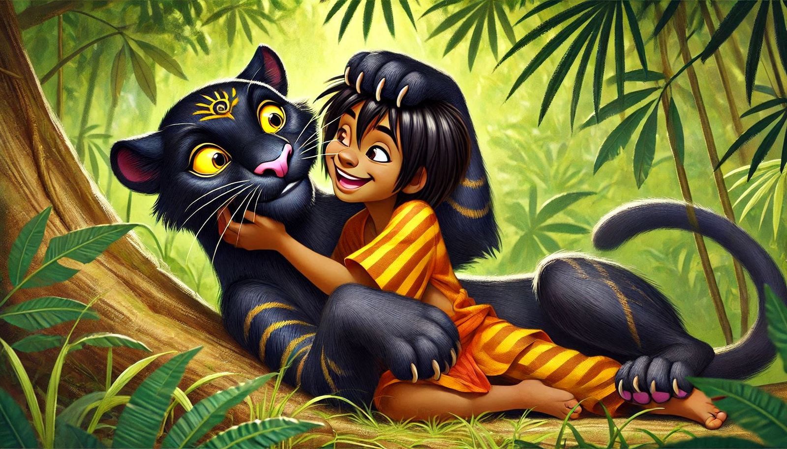 Mowgli & Bagheera, Inseparable