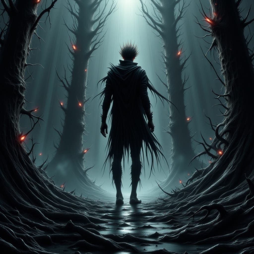 Dark Gothic Art in 8K Resolution