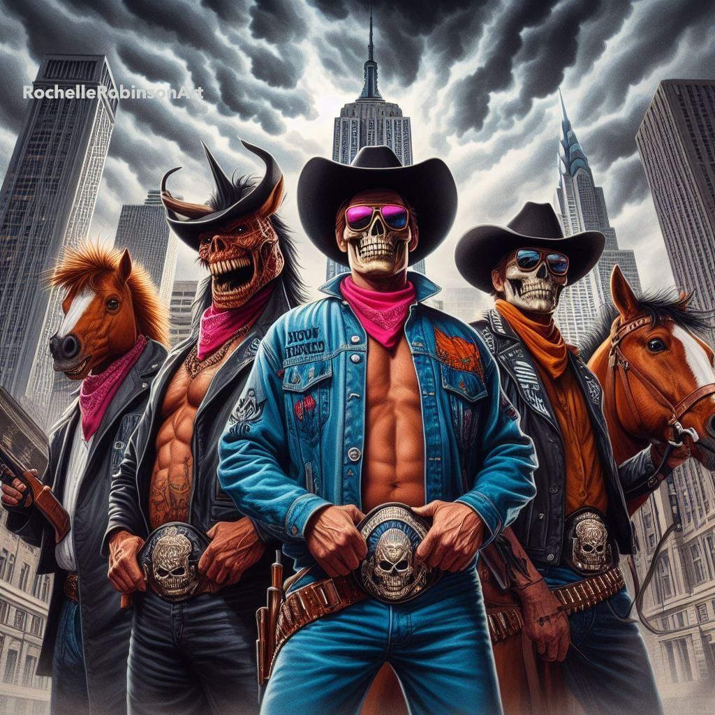 The Four Horsemen Urban Cowboy Style
