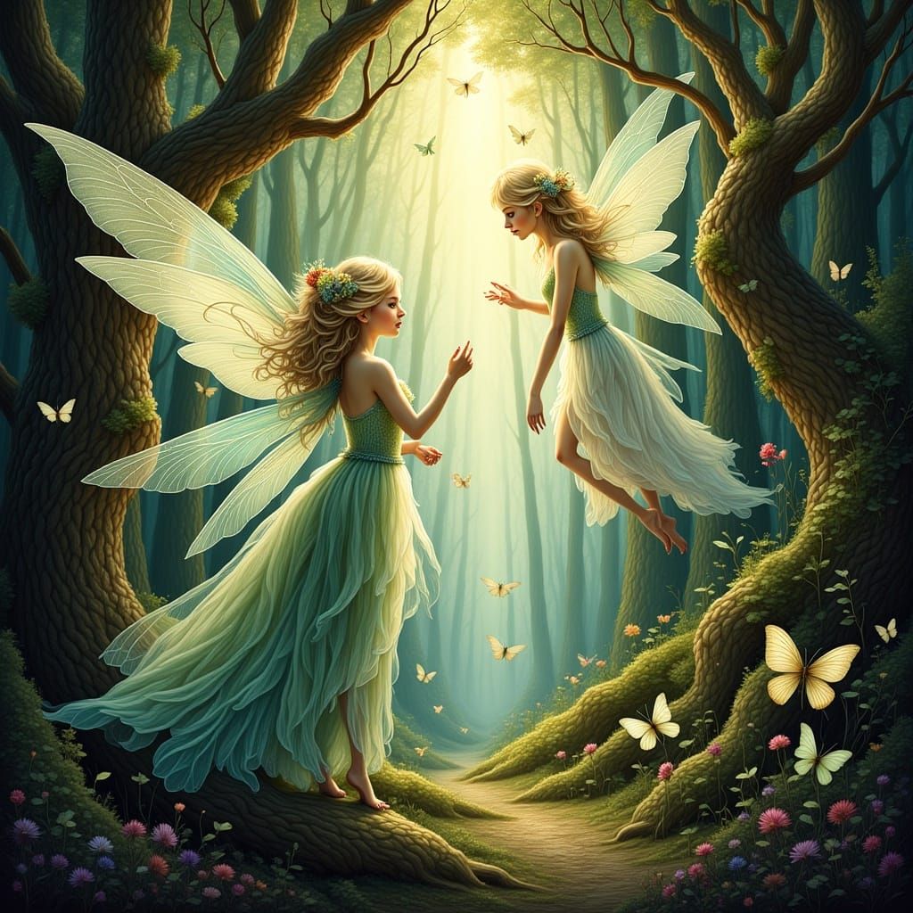 USING RETRAINED FINES DREAMY FAIRY MODEL W FLUX 3