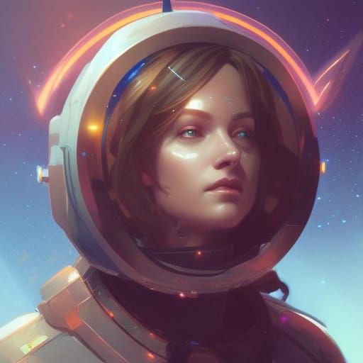 Cosmonaut - AI Generated Artwork - NightCafe Creator