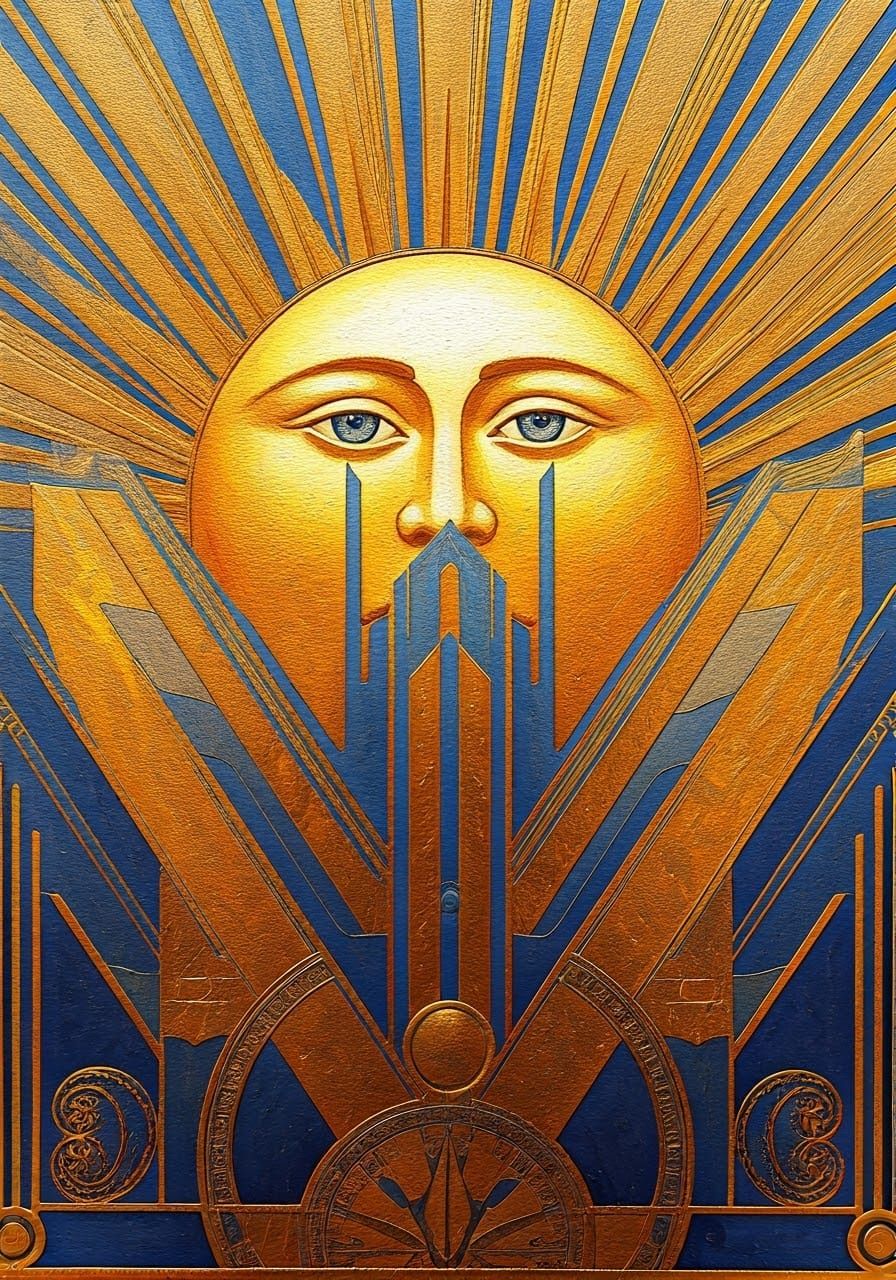 Sunrise over Metropolis