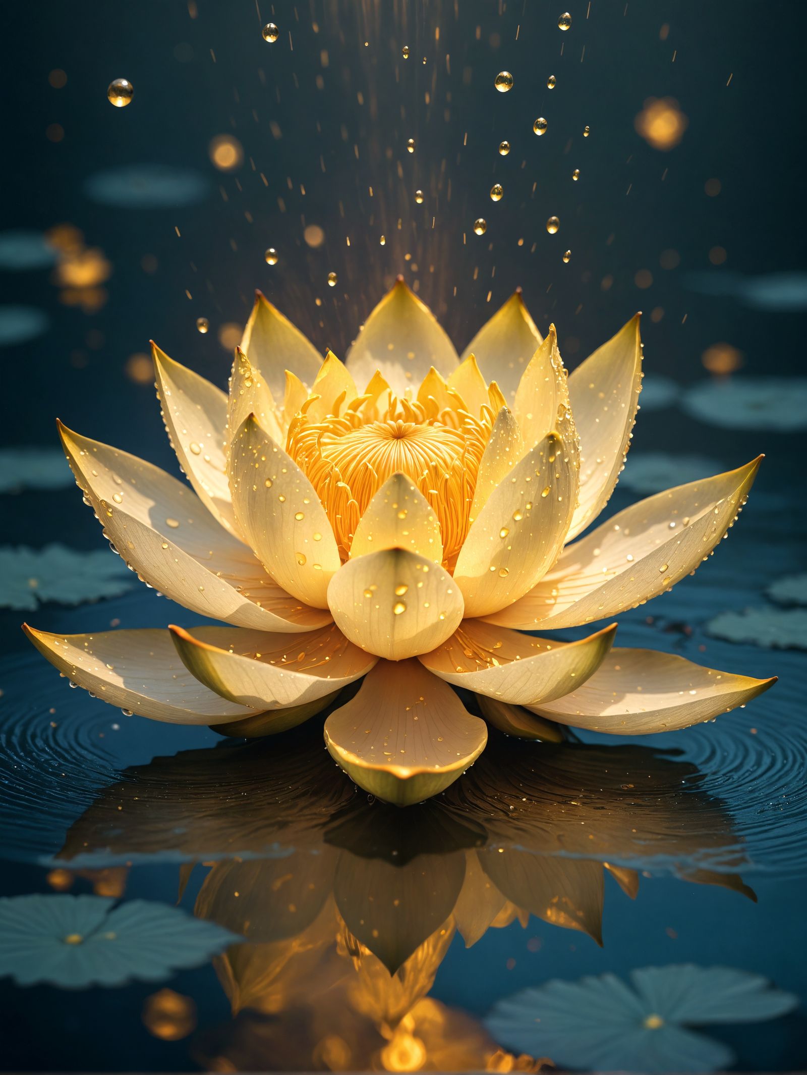 The water lotus  by @Jacqueline Diaz Romance