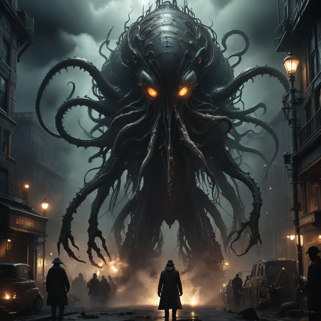 Coming of the Old Ones  by @Dustman