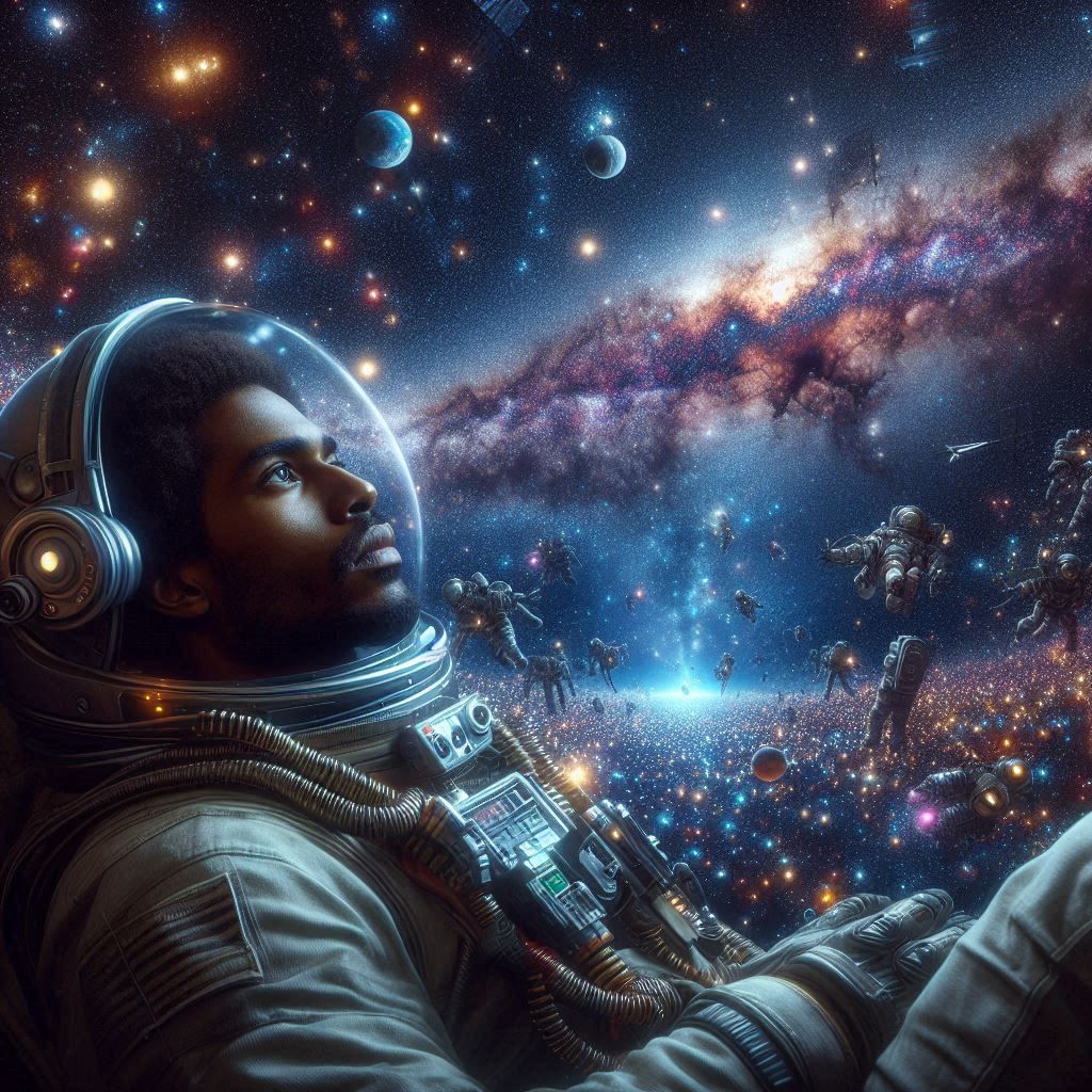 just a grain of sand in a vast ocean