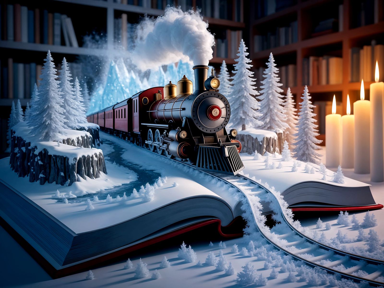 Winter Train   by @Floe Joe 