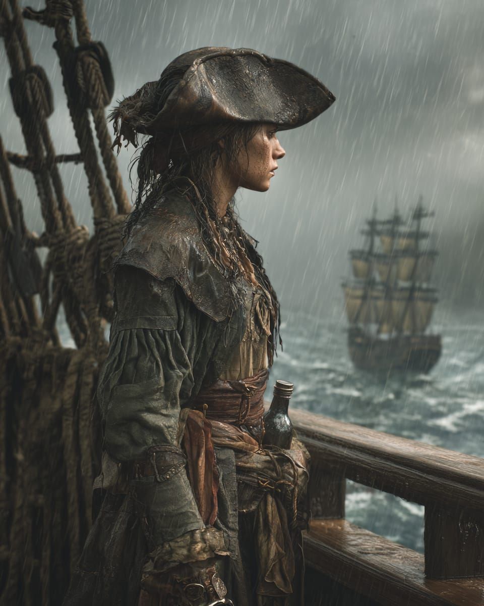 Captain Amidst the Tempest