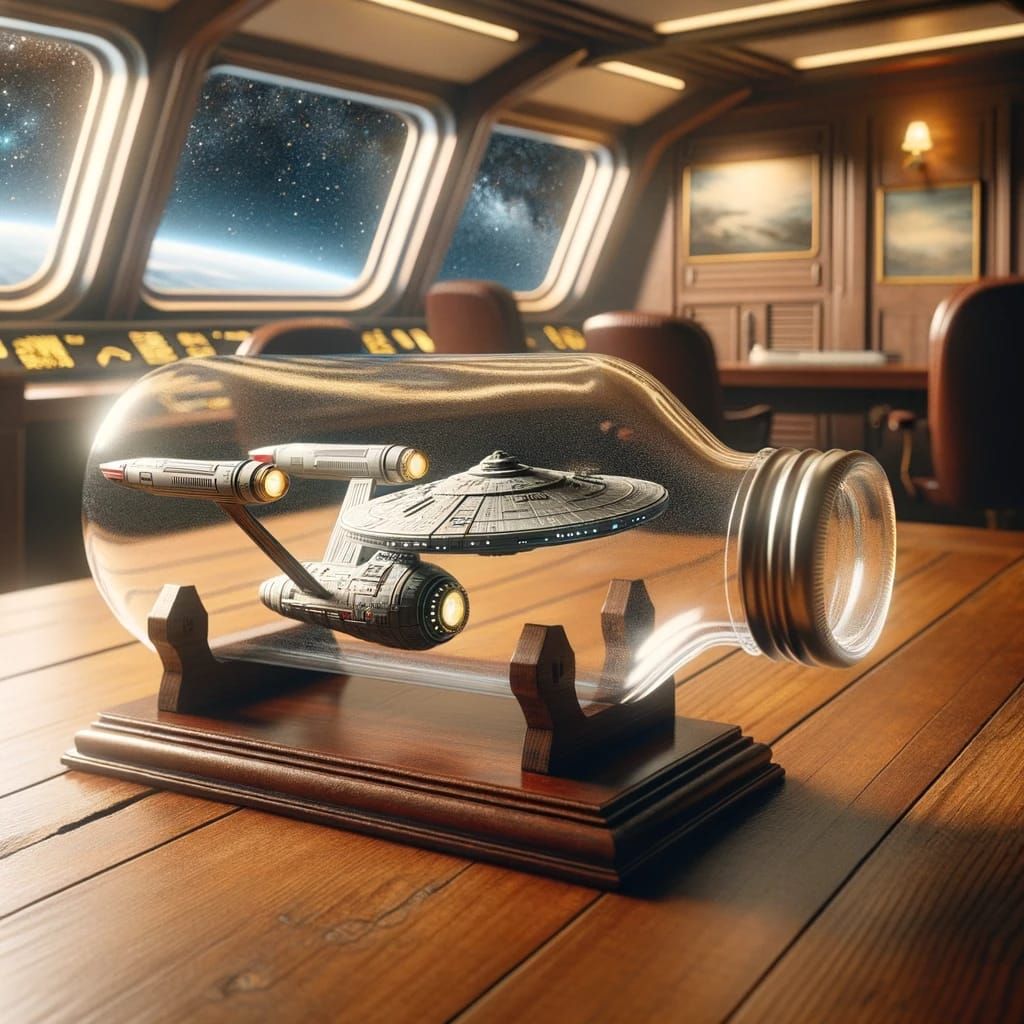 Starship in a Bottle