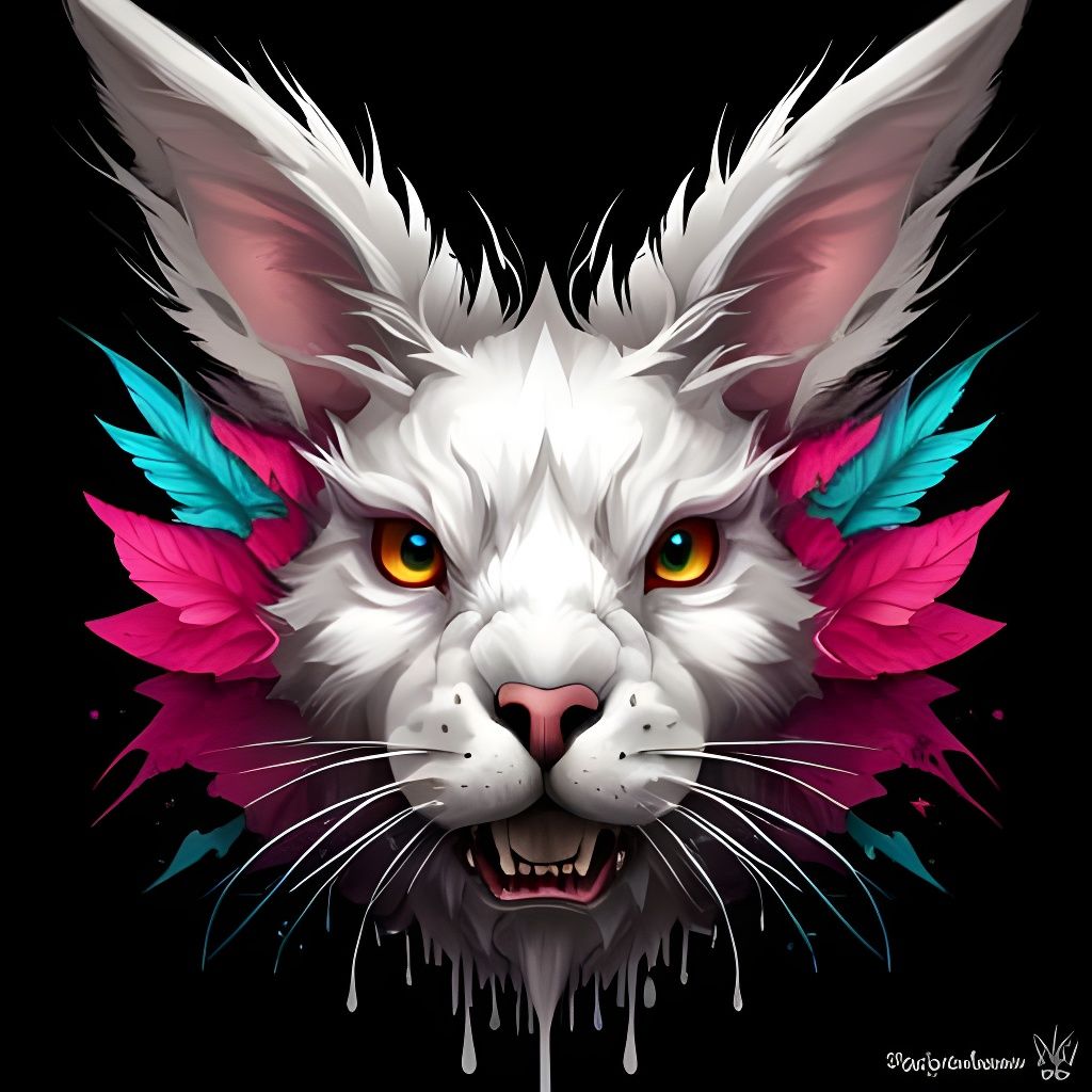 Bad habbit rabbit... - AI Generated Artwork - NightCafe Creator