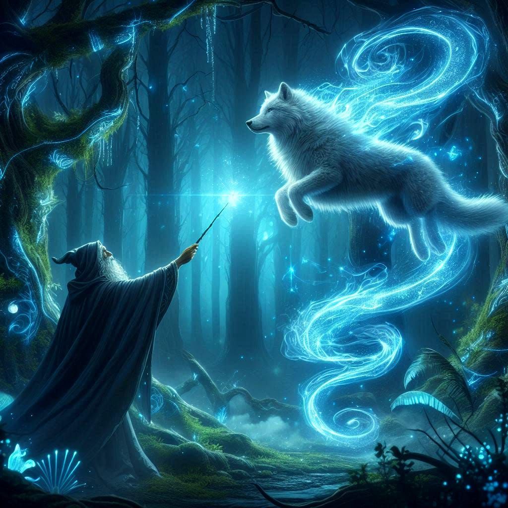 Conjuring a Spirit Wolf