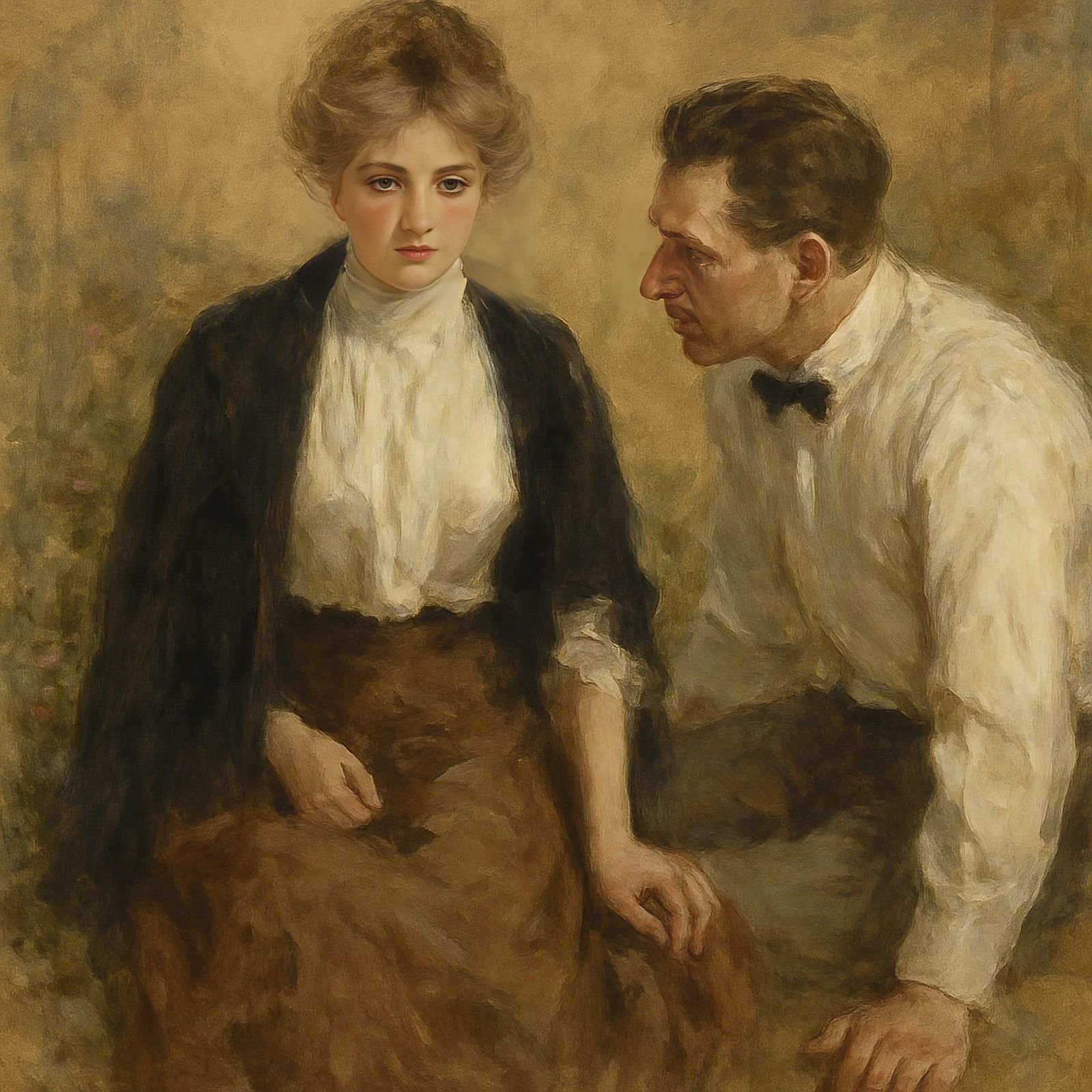 "Conversation" by Howard C. Christy (1)