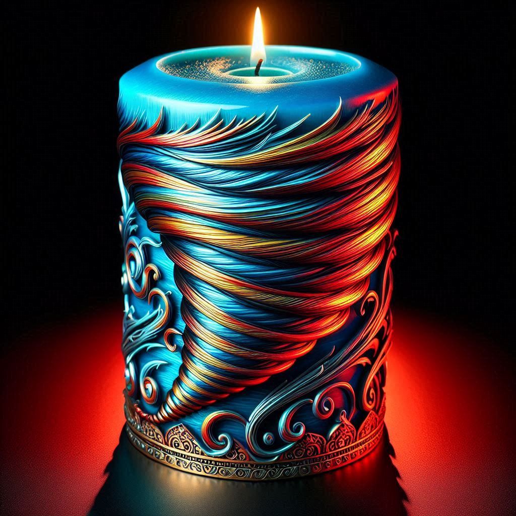 Hand Crafter Candle Tornado