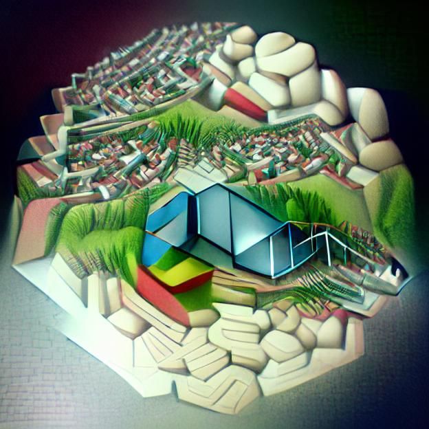 City and lake