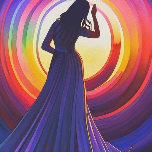 "love is a fire that burns unseen" AI Generated Artwork NightCafe Creator