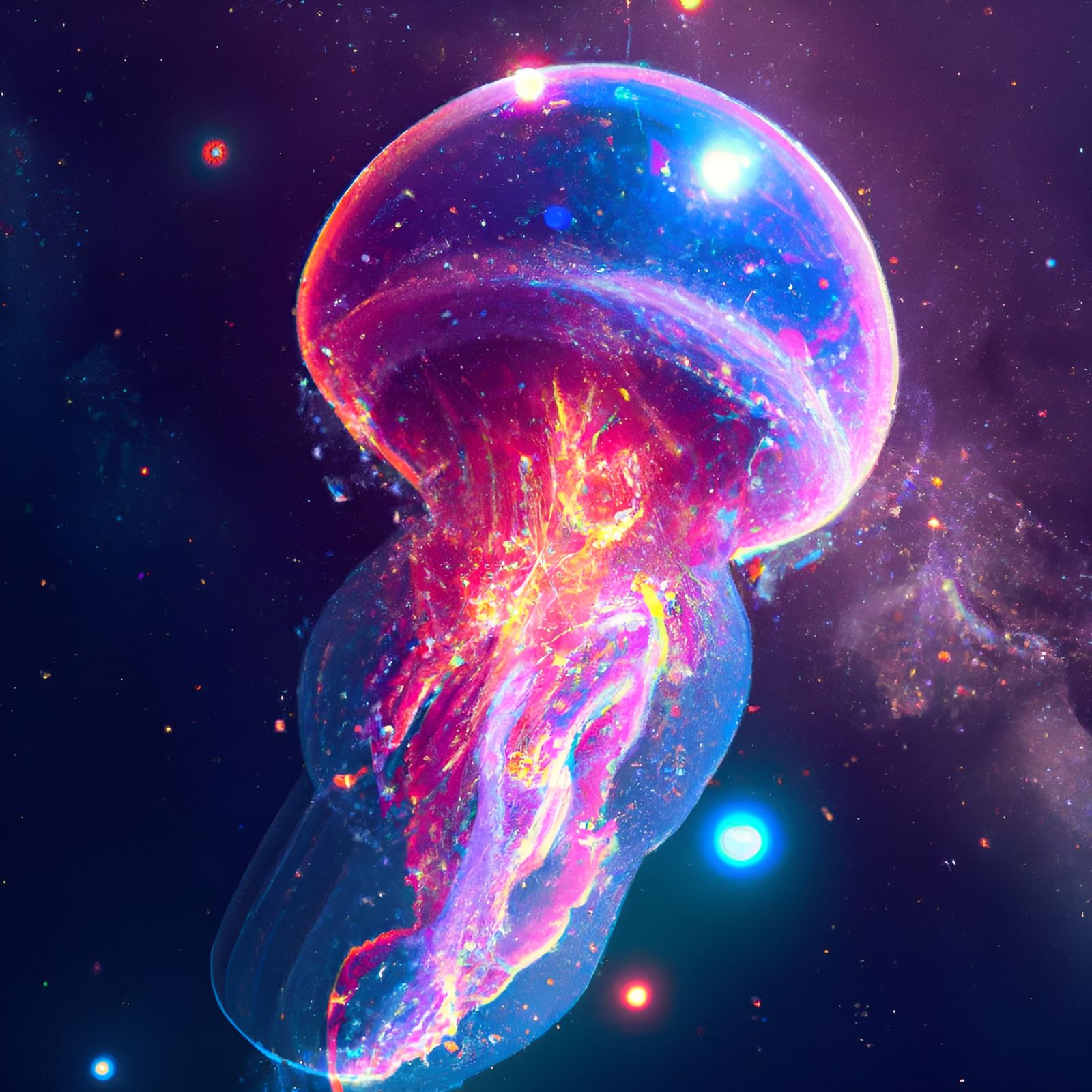 Cosmic Jellyfish