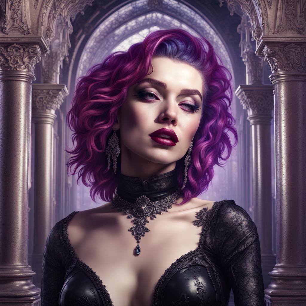 purple