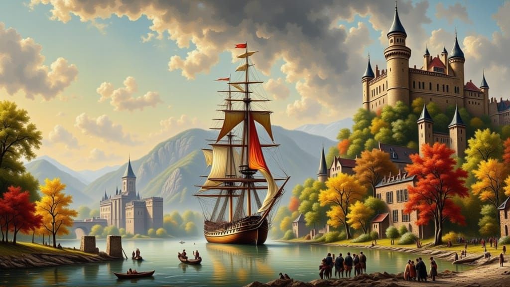 Heading Up The Rhine