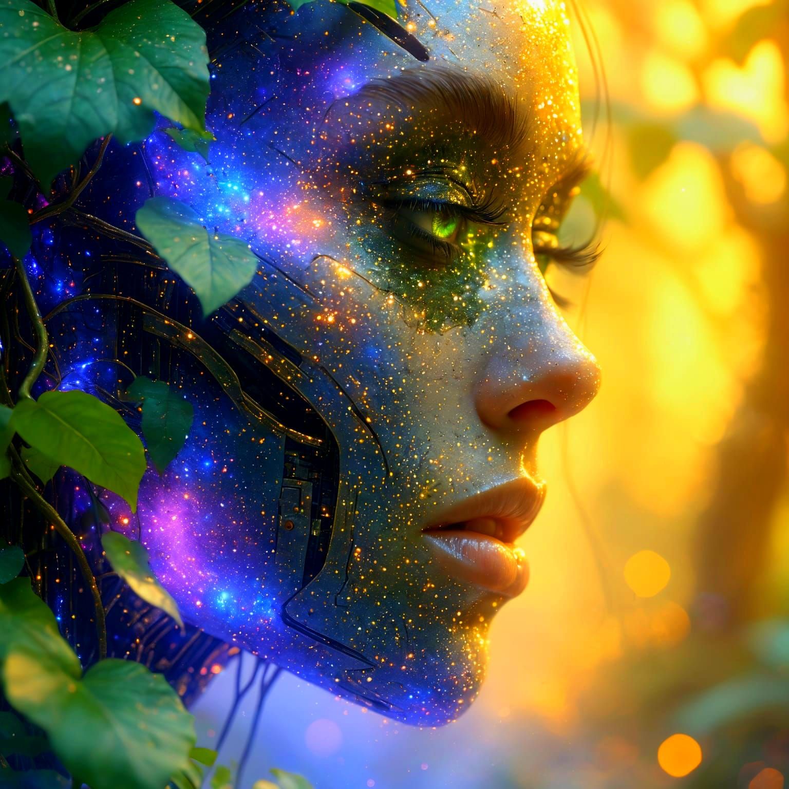 “Born from the earth and made of the heavens, the threads of Gaia connect us all…”