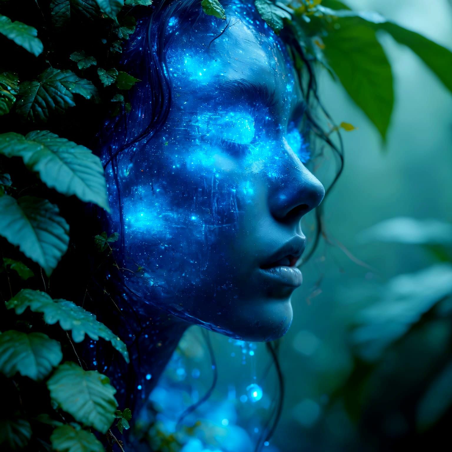 “Born from the earth and made of the heavens, the threads of...