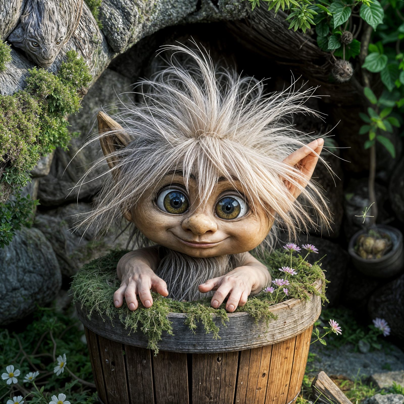 Troll Bath Time  by @snickrs