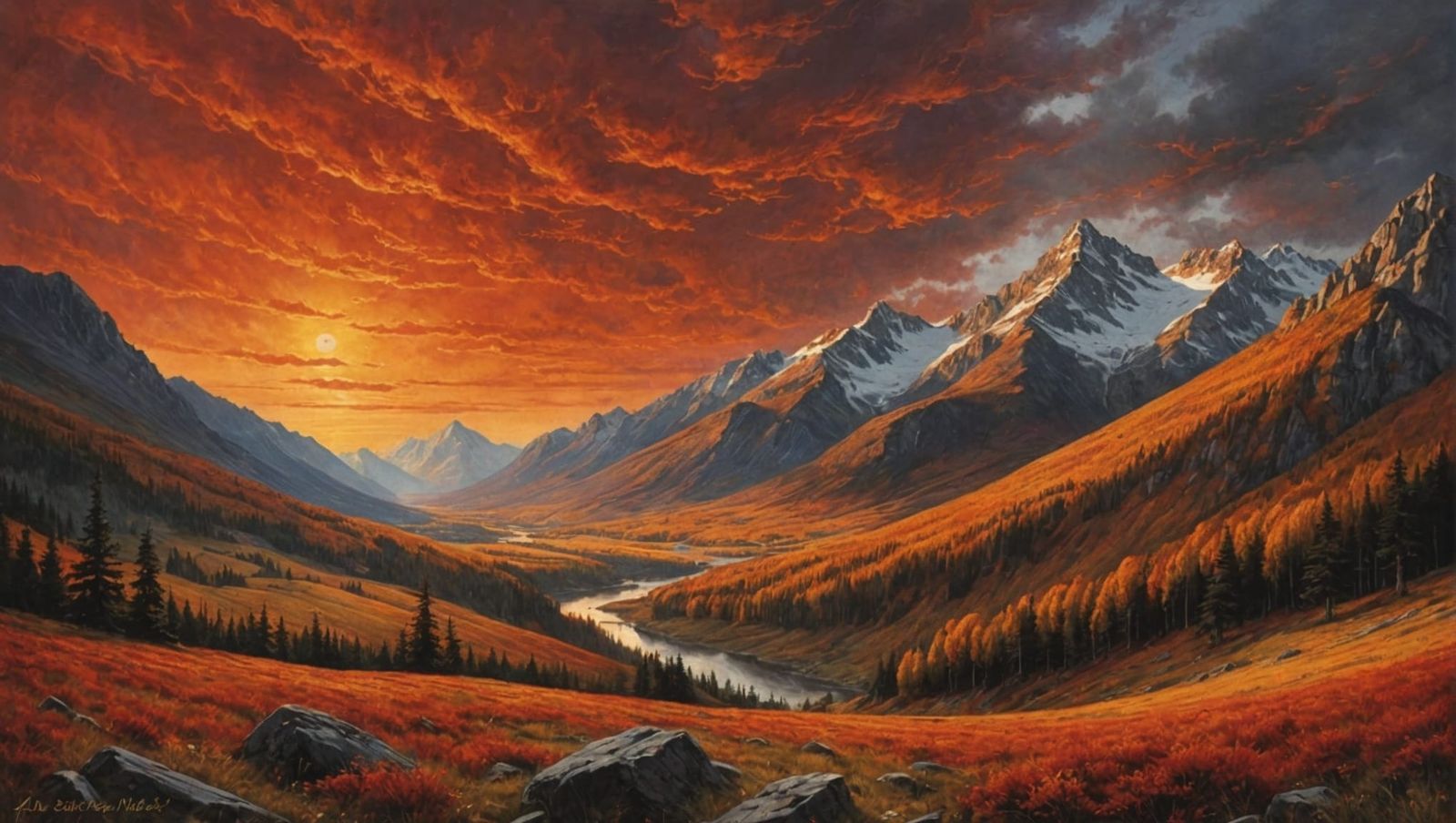 With the flaming shades of Fall  by @KalloMDQ