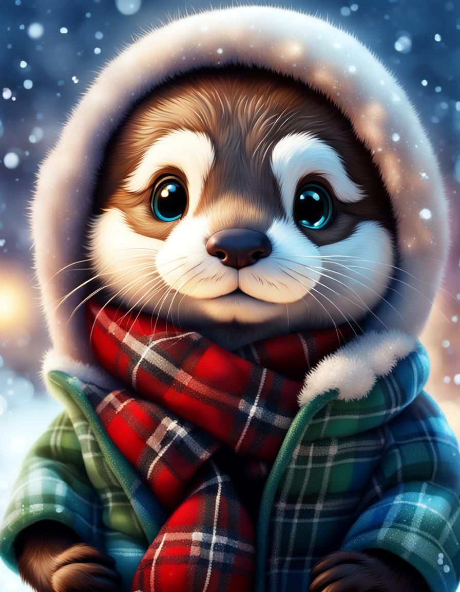 bundled up in plaid  by @Cercis