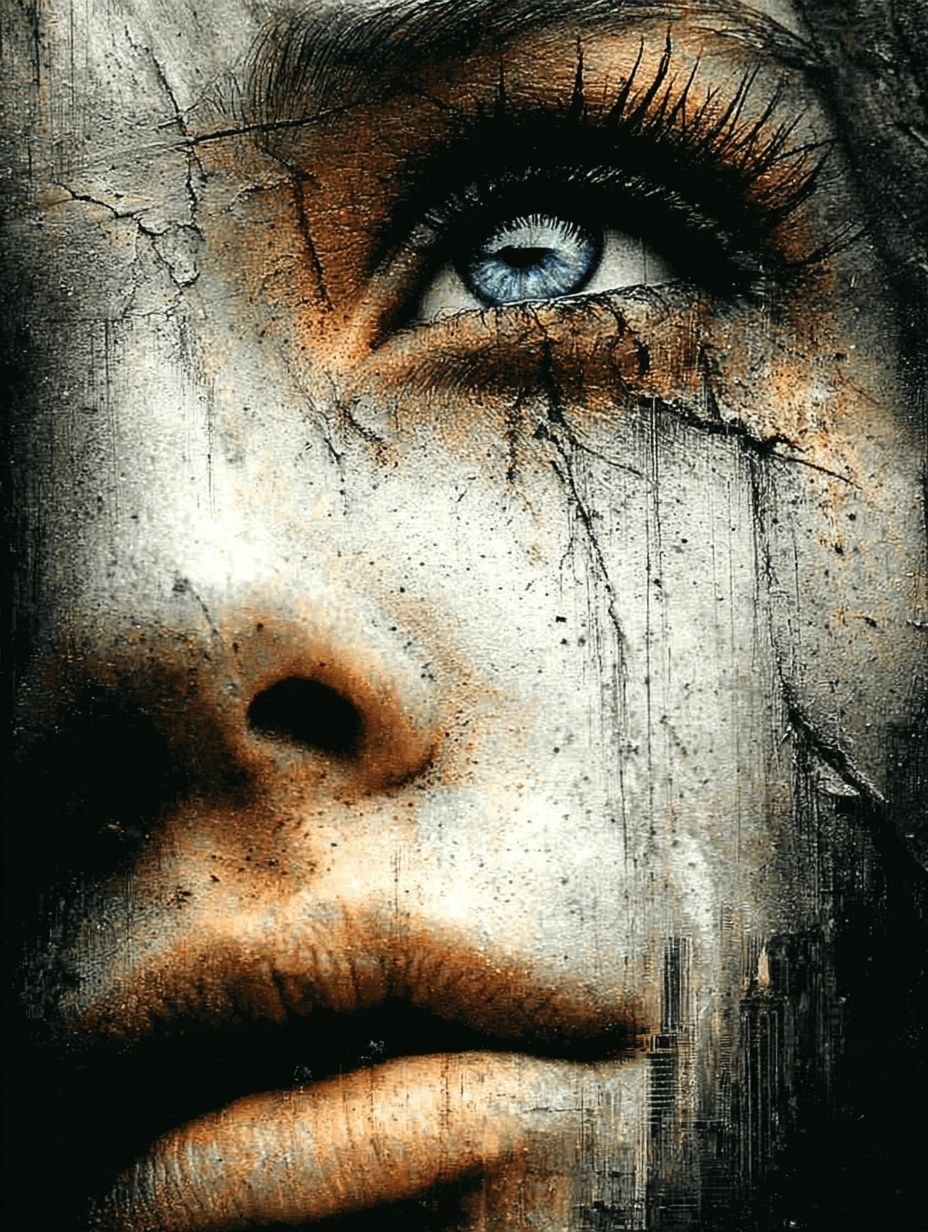 Helpless, broken, afraid of the future