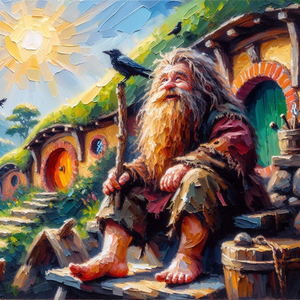 Well, look what landed on my stick