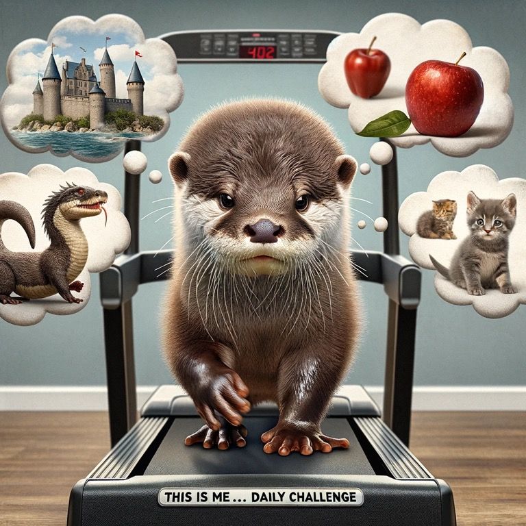 This is me… Daily Challenge, how about you?  How do I keep g...