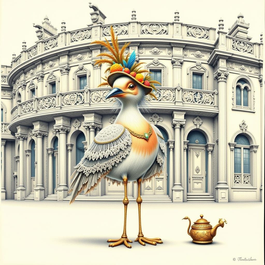 rococo bird 