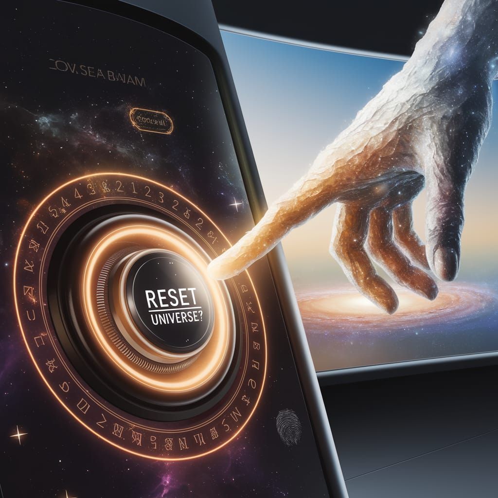 The cosmic reset button  by @ChronoScribe