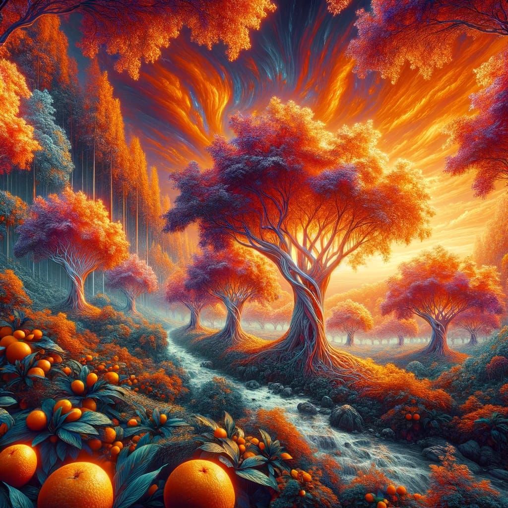 Tangerine Trees and Marmalade Skies