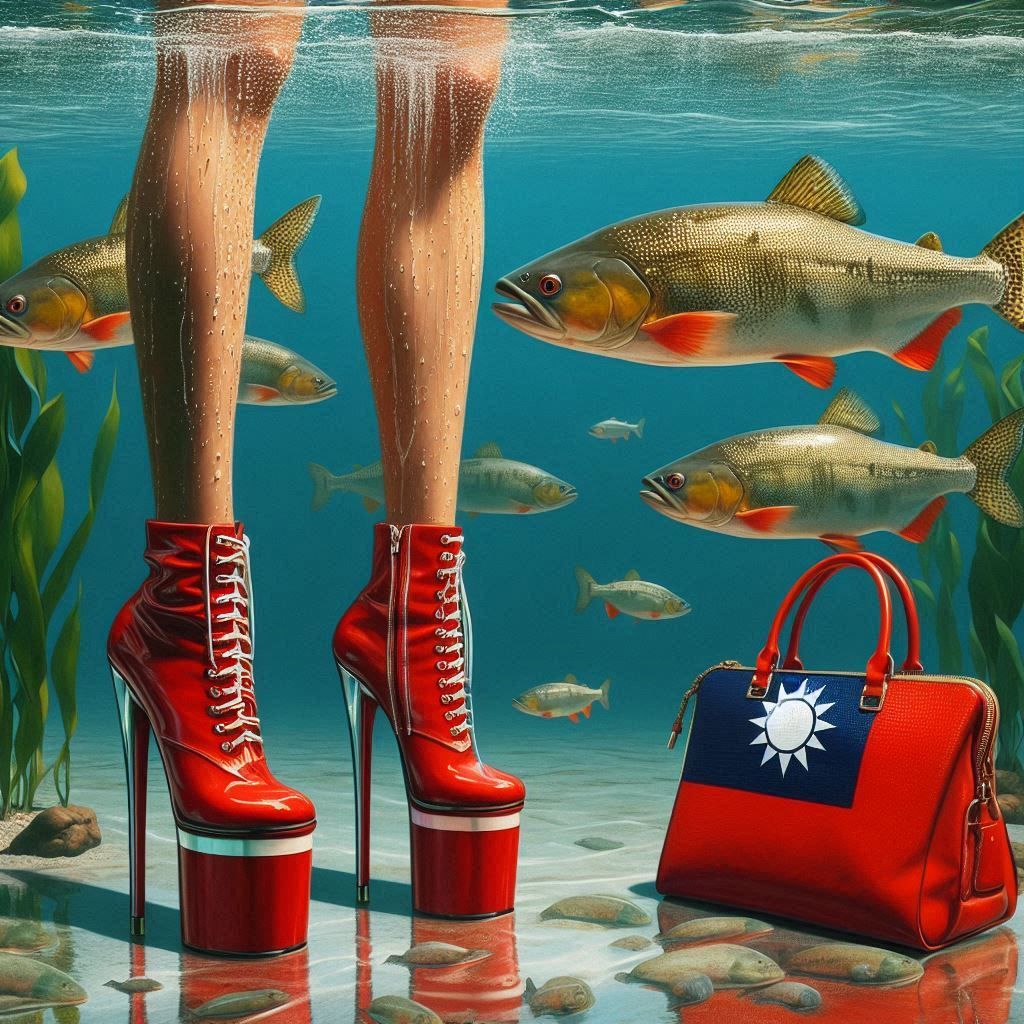 Taiwan bag and boots